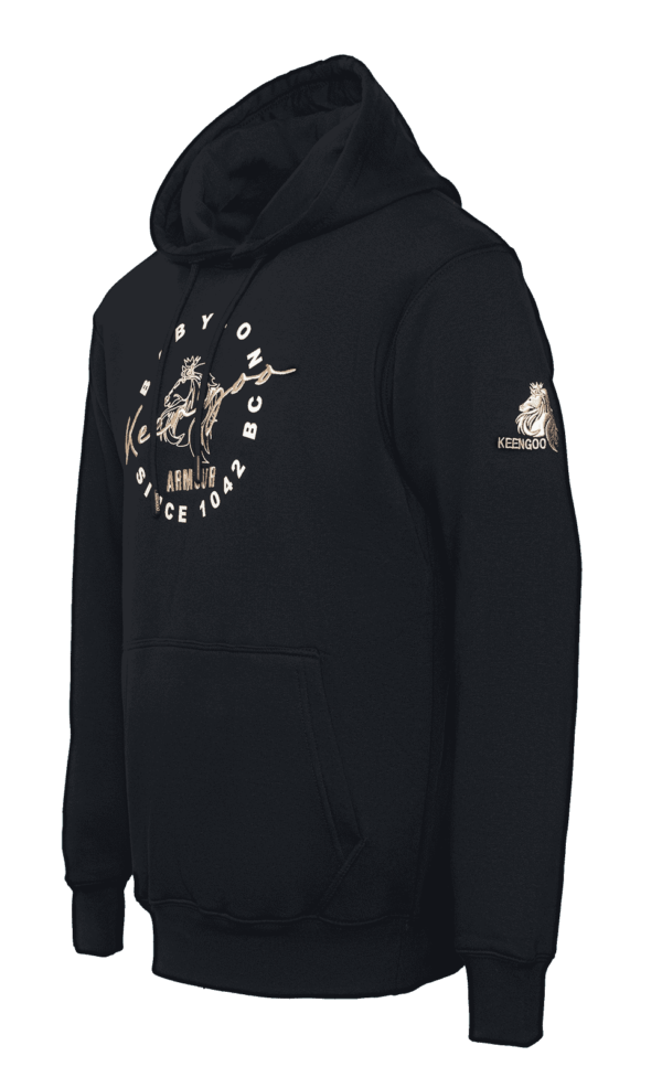 Unisex Black Hoodie - Image 2