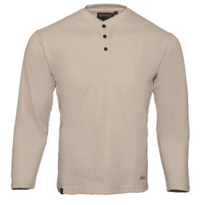 K2409 - Men T-Shirt Full Arm Round neck Button
