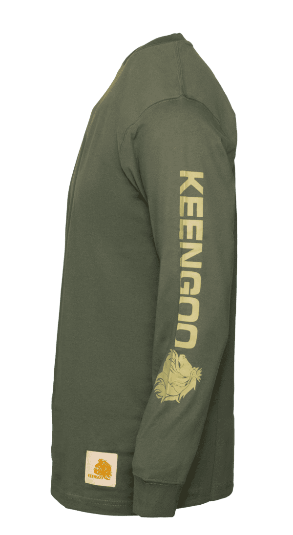 K24016 – Men’s Full Arm T-Shirt Green - Image 3