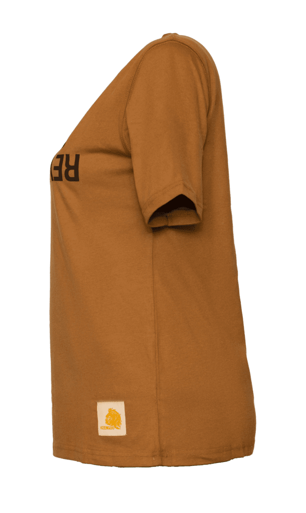 K2453 – Women’s Half Arm T-Shirt Muddy - Image 2