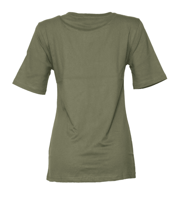K2454-Women T-Shirt Half Arm Green - Image 3