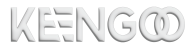 keengoo white logo
